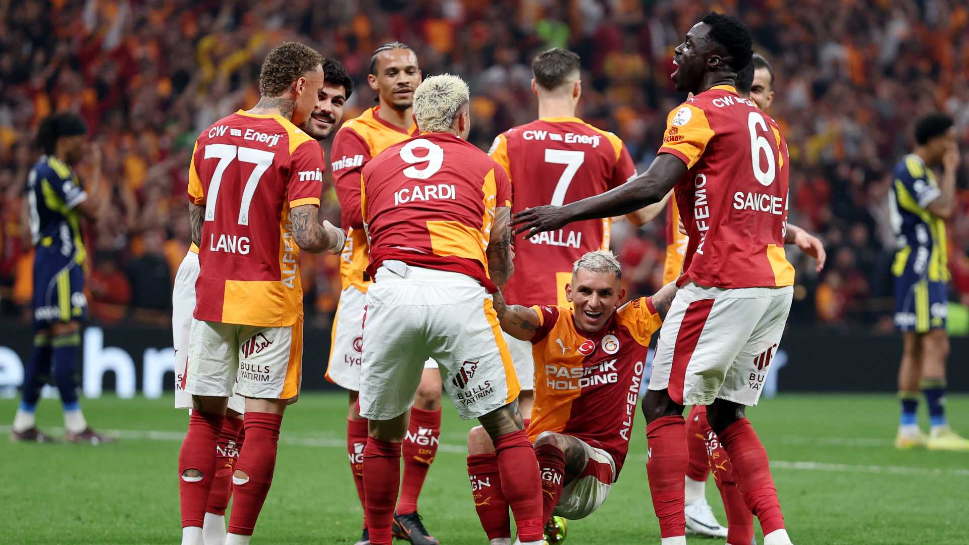 Galatasaray festejo